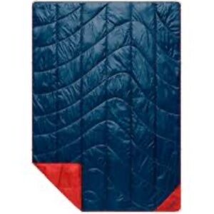 Rumple Puffy Blanket 50"x70" Blue and Red